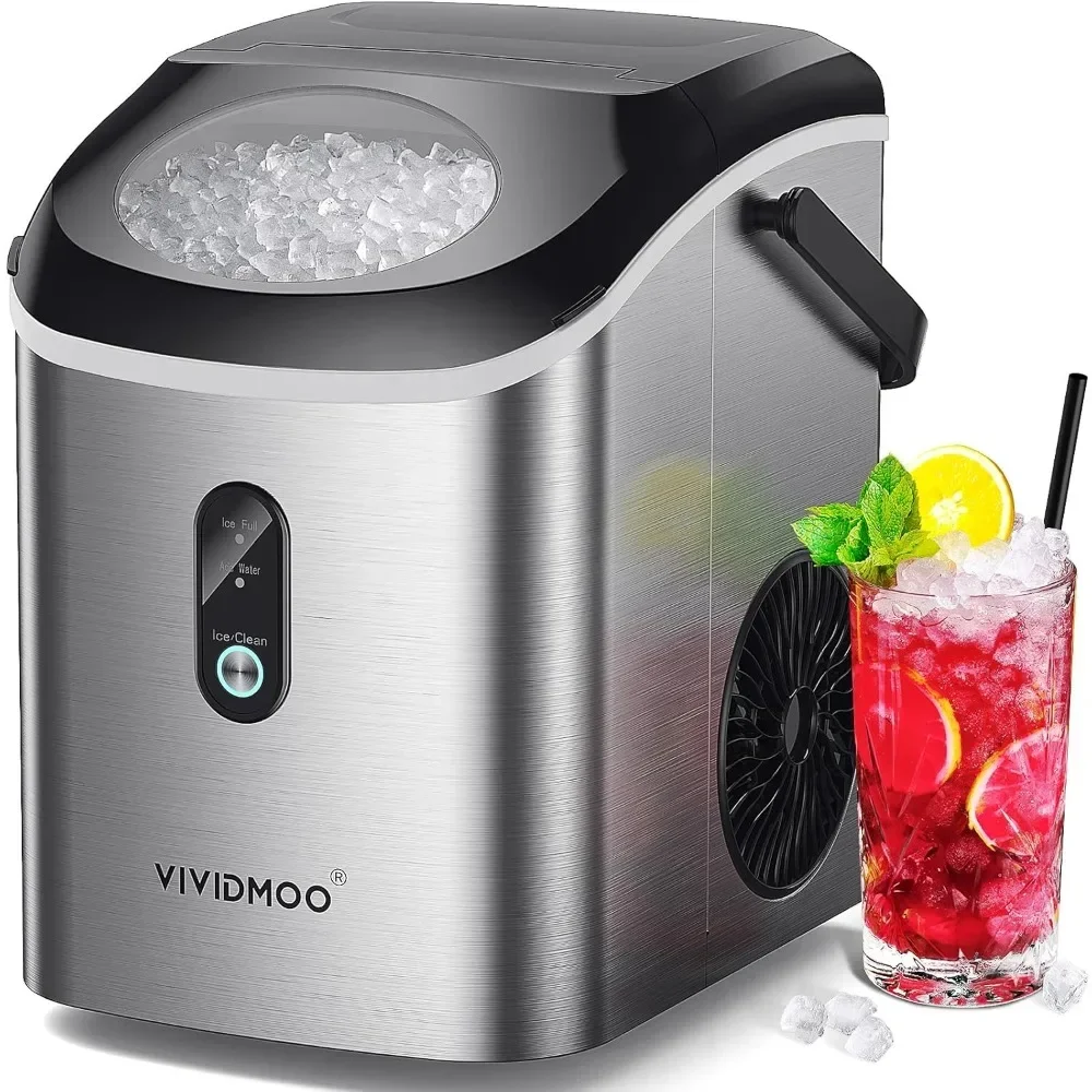 ountertop, 33 Lbs Day Sonic Ice Maker, Countertop Ice Maker with Tooth-Friendly Chewable Ice,Ice Maker with S