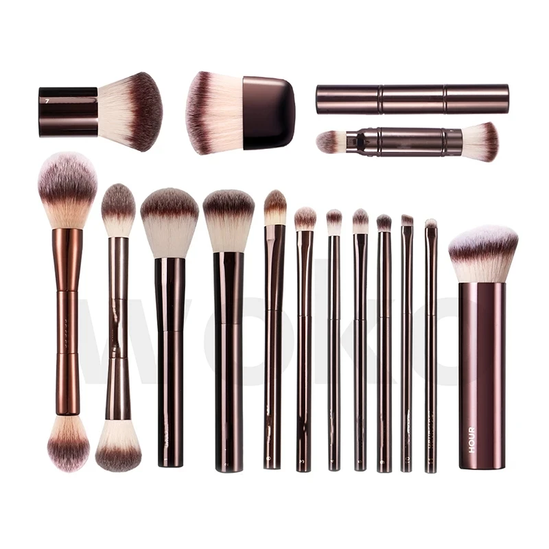 HOURGLASS Full Set Of Makeup Brushes Blush Powder Foundation Contour Eye Shadow Concealer