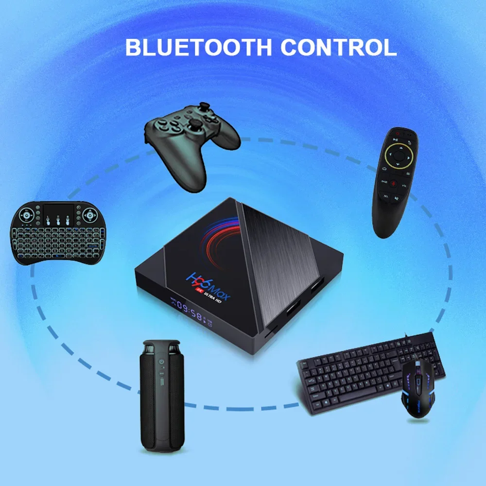 TV Box Android 10 H96 MAX H616 HD 6K 3D Media Player Bluetooth 4.0 Allwinner H61
