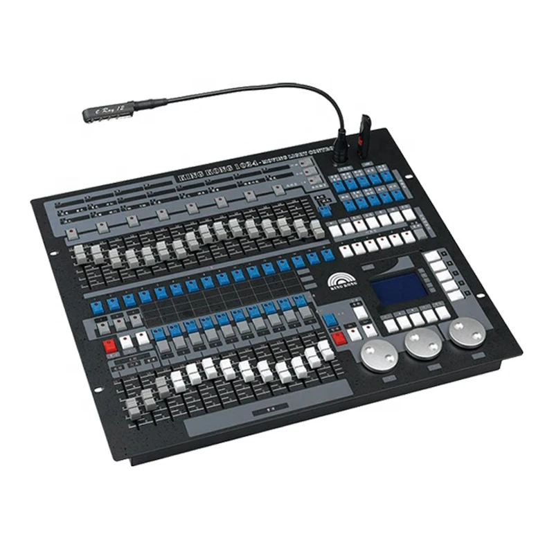 무대 DMX 제어 DJ 조명 컨트롤러 조명 콘솔, DMX 1024 조명 컨트롤러 콘솔