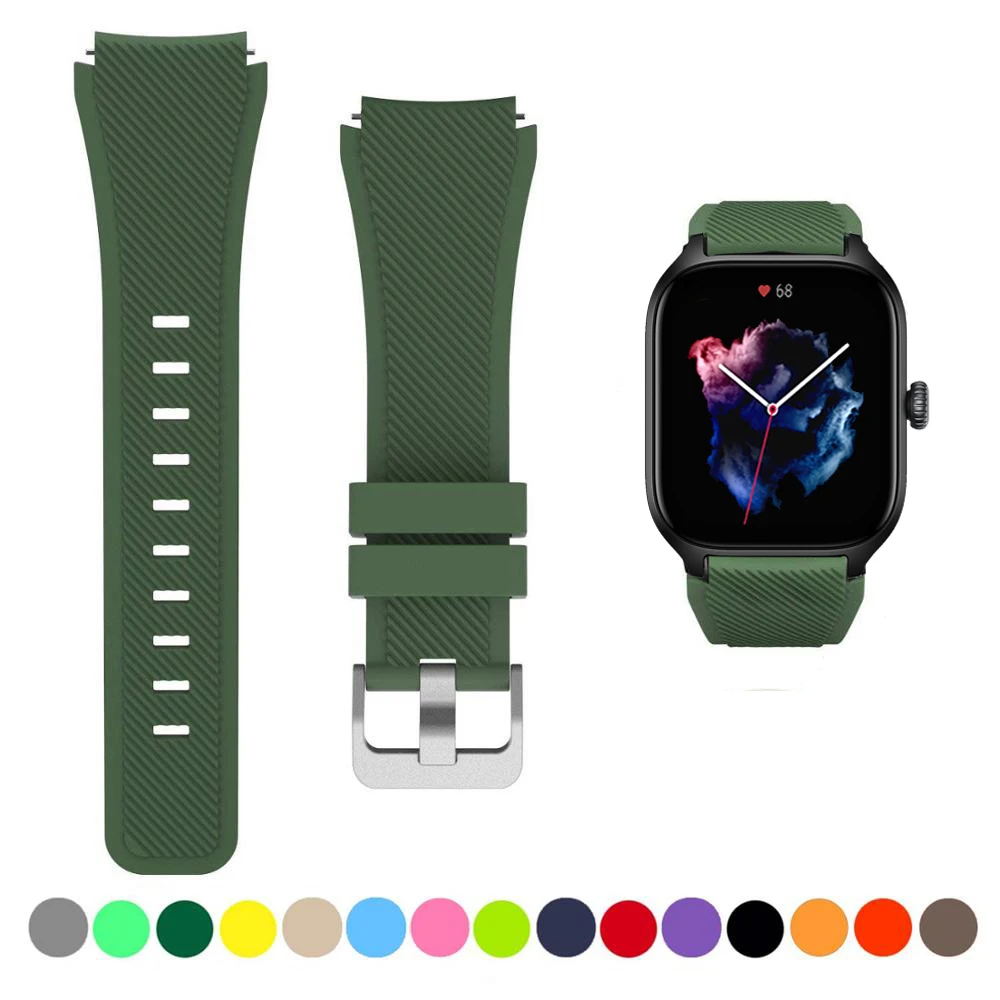 Silicone Strap - Premium 20mm/22mm Watch Band Replacement