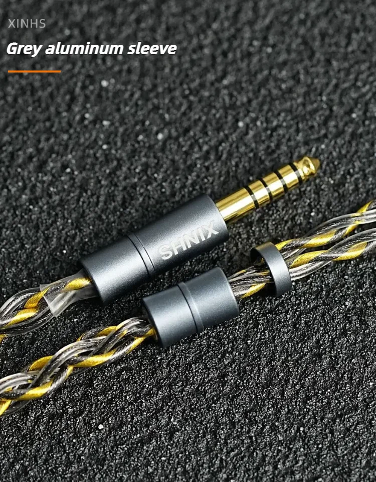 Xinhs-hijunwifiヘッドフォン,アップグレードケーブル,0.78mm cx
