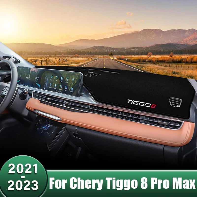 

Car Dashboard Mats Sun Shade Pads Avoid Light Cover Instrument Panel Carpets For Chery Tiggo 8 Pro Max Hybrid 2021 2022 2023