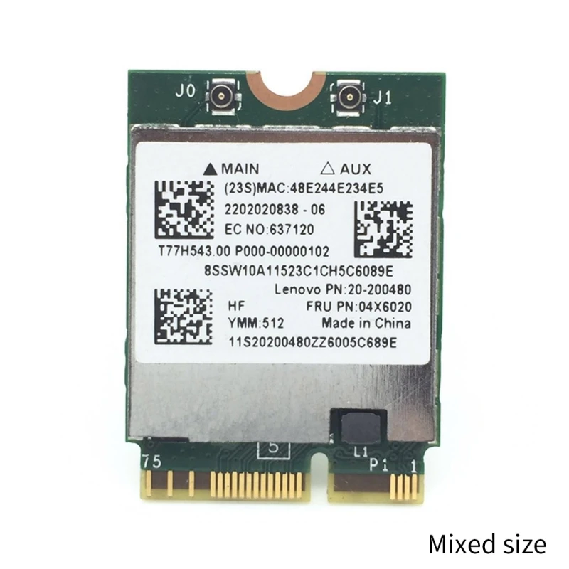 Wifi 카드 BCM94352Z 무선 네트워크 어댑터 B50-70용 2.4G+5Ghz Wlan 어댑터