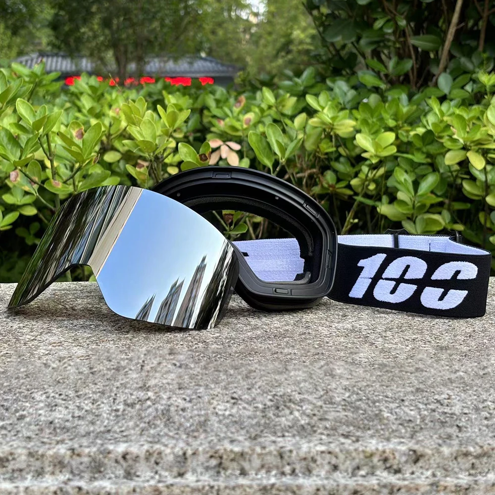 2024 New Double Layer Magnetic Ski Goggles Polarized Lens Skiing Anti-fog UV400 Snowboard Goggles Men Women Ski Glasses Eyewear 6