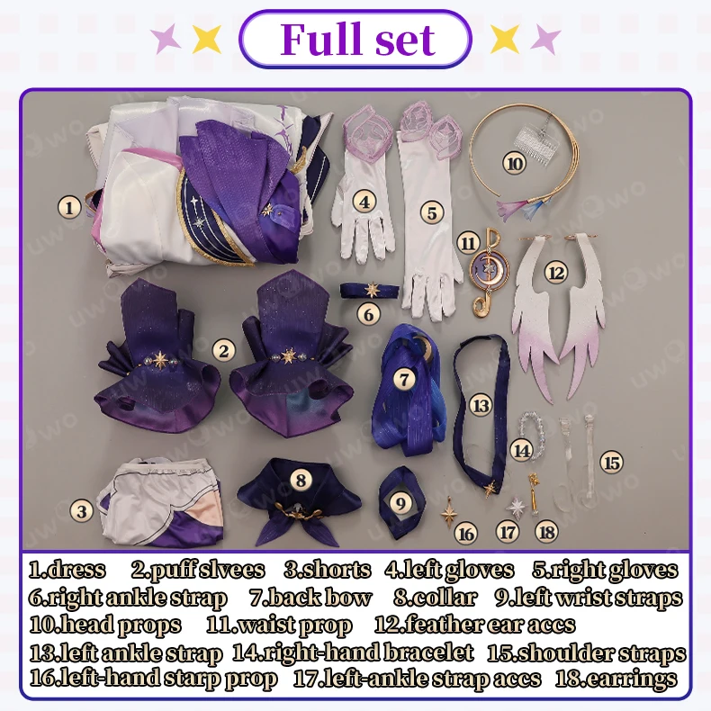 Rail Robin Cosplay Kostüm Halloween Outfits - Game Honkai Star 19