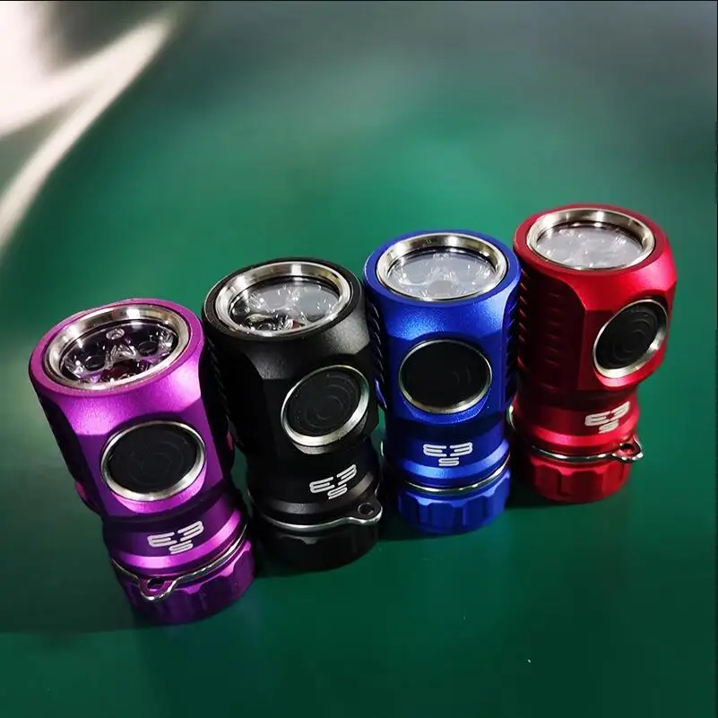 Flashlight E3S 3-in-1 Mini EDC Strong Light Flashlight 18350 20350 3000 lumens 5