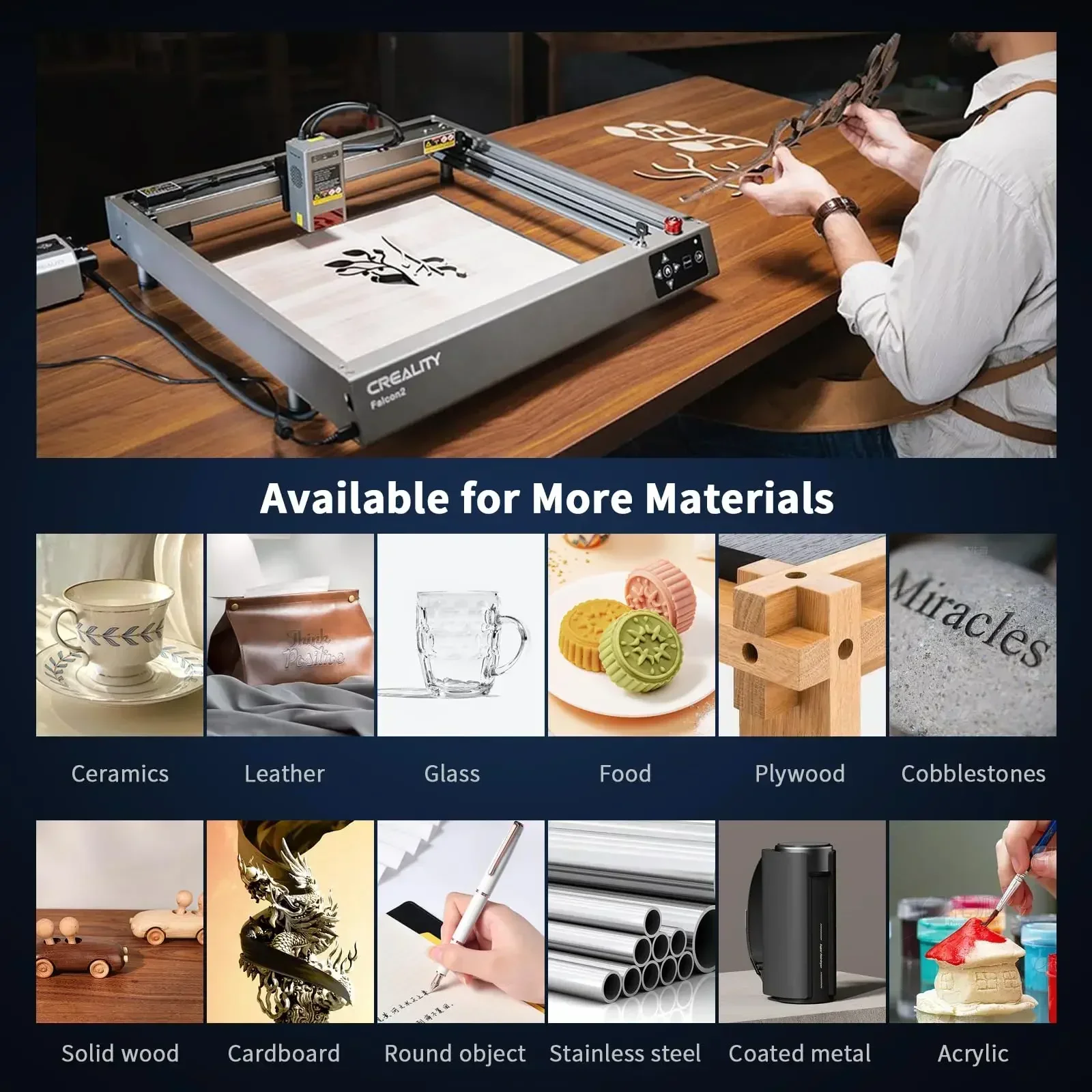 ATOMSTACK A5 PRO Macchina Da Taglio Di Precisione Per Incisione Laser Da 40W, DIY, Per Vinile In