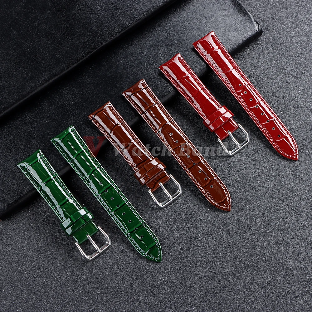 Premium Universal PU Leather Watchband - Soft Replacement Strap