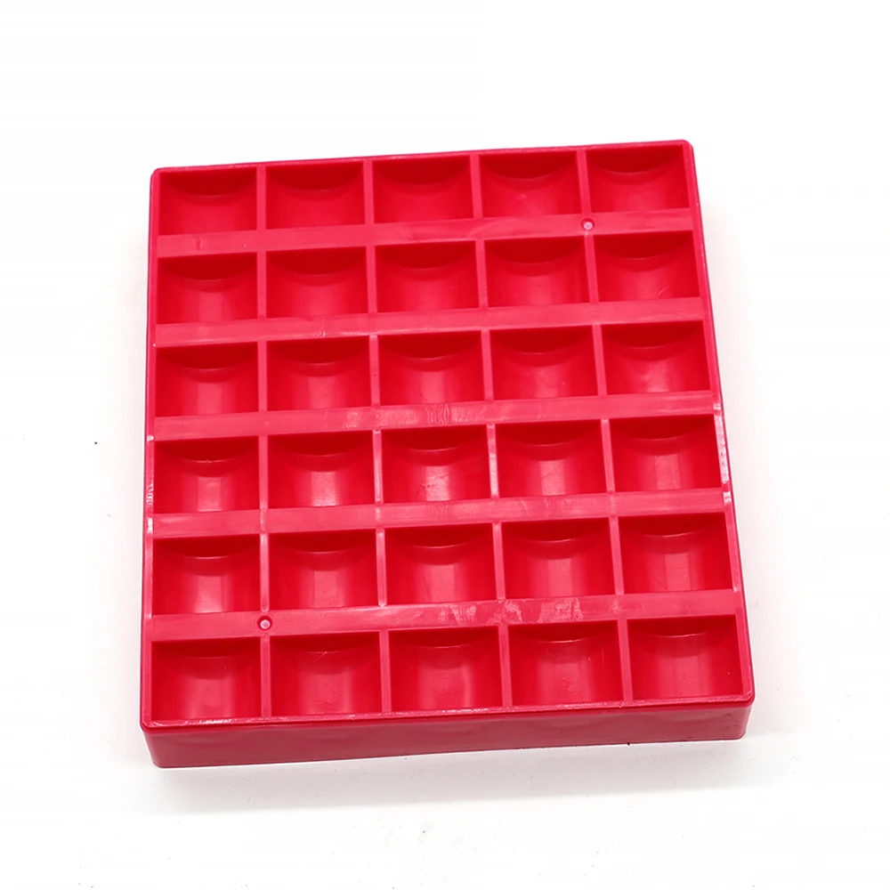 플라스틱 엔터테인먼트 아케이드 게임 메달 용기, 코인 토큰 상자, 24mm, 25mm * 1.8mm, 5x6, 5x10 사용 가능 -  AliExpress