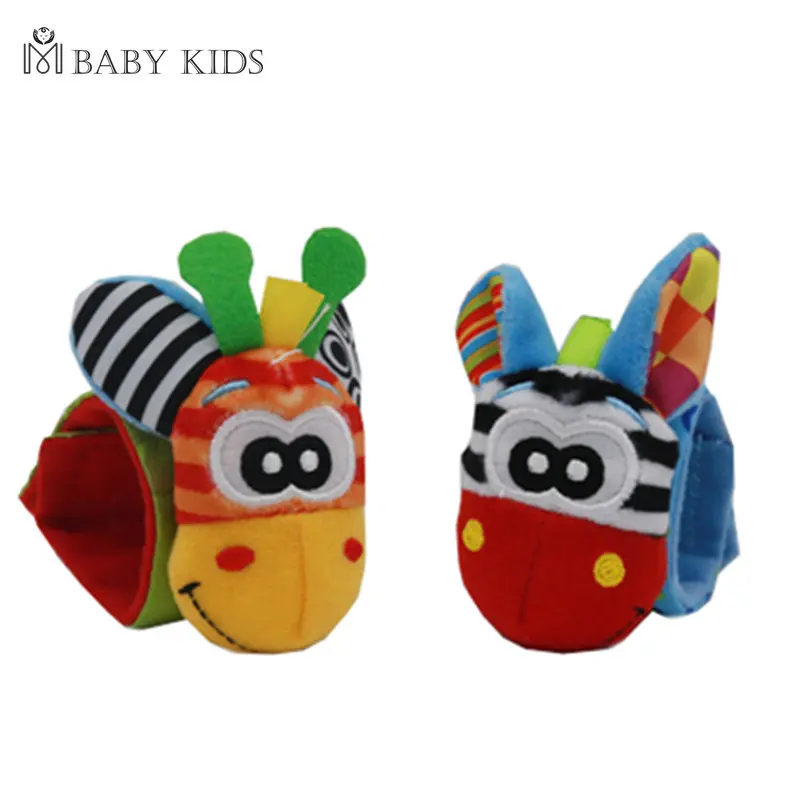 Baby Games Plush Rattle Socks Sensory Toys For Babies Newborn Accessories Stuffed Animal Wrist Rattle Baby Toys 0 3 6 12 Months baby toys baby rattle toys plush rattle toy