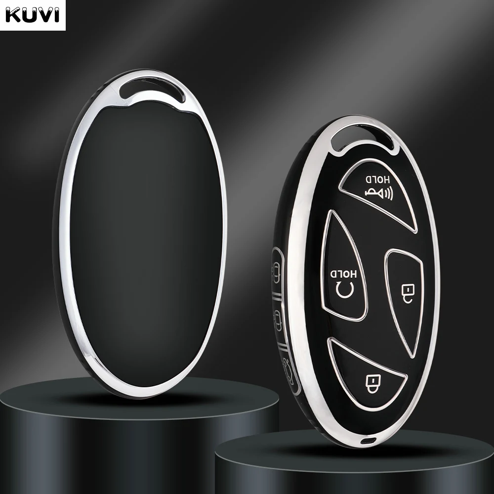 TPU Car Key Case For Xiandai IONIQ 6 New Grand Prix GN7 Kona Fob Bag Accessories
