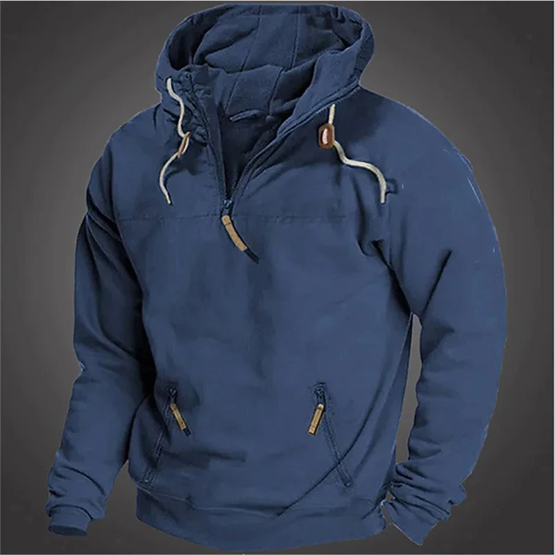 Spring Autumn Solid Color Loose Casual Hoodies Male Long Sleeve Fashion All-match Hooded Sweatshirt Hombre Harajuku Y2K Top Men