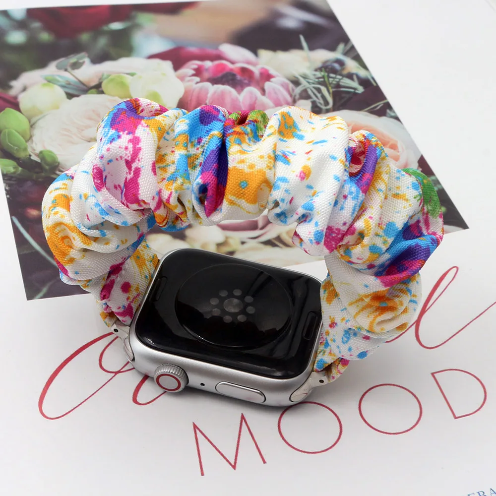Versatile Elastic Scrunchie Bracelet Band