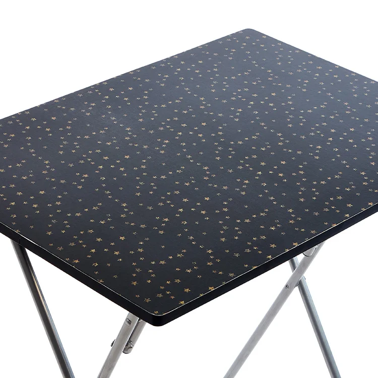 China home living room furniture steel tube study folding modular conference coffee table