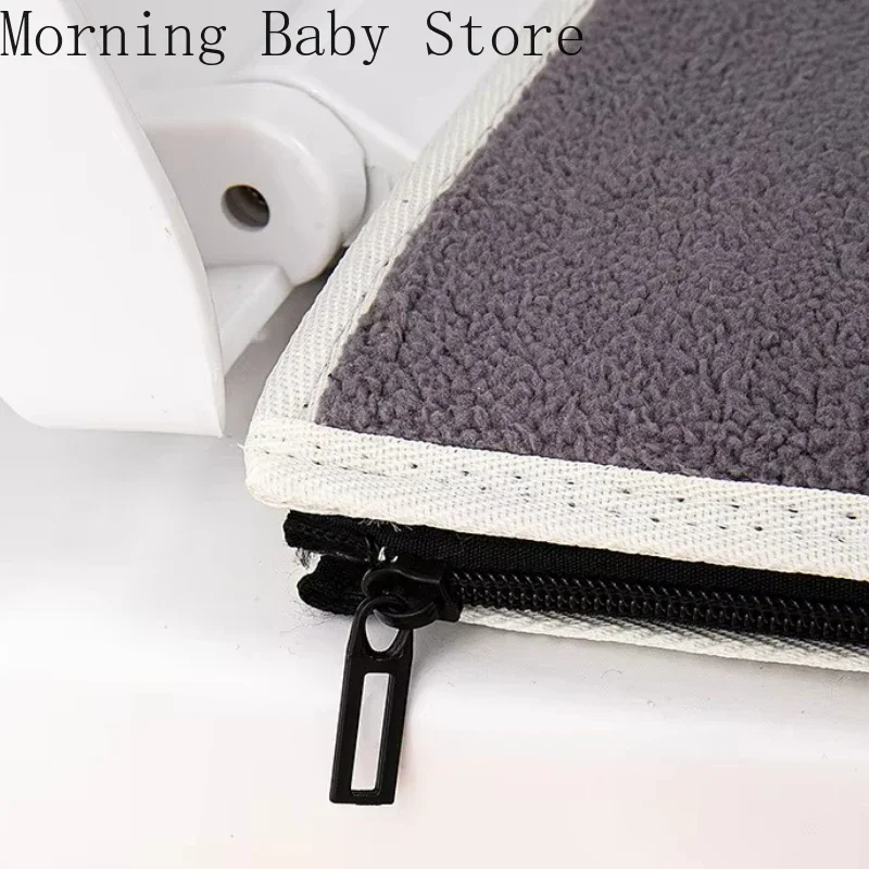 Toilet Seat Cover Warm Zipper Toilet Seat Pad Soft Cartoon Panda Thickened Toilet Seat Cover Home Wc Bathroom Accessories Universal Waterproof