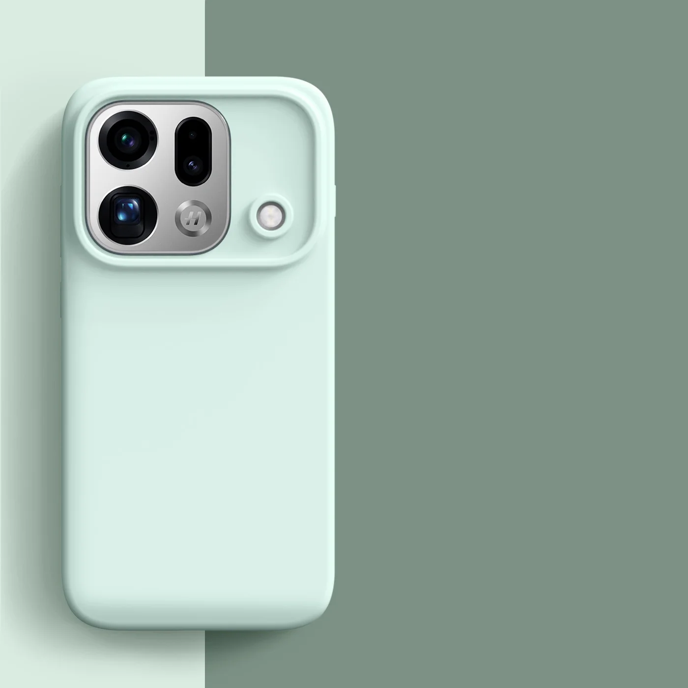 Luxurious Liquid Silicone Shockproof Phone Case with Enhanced Lens Protection