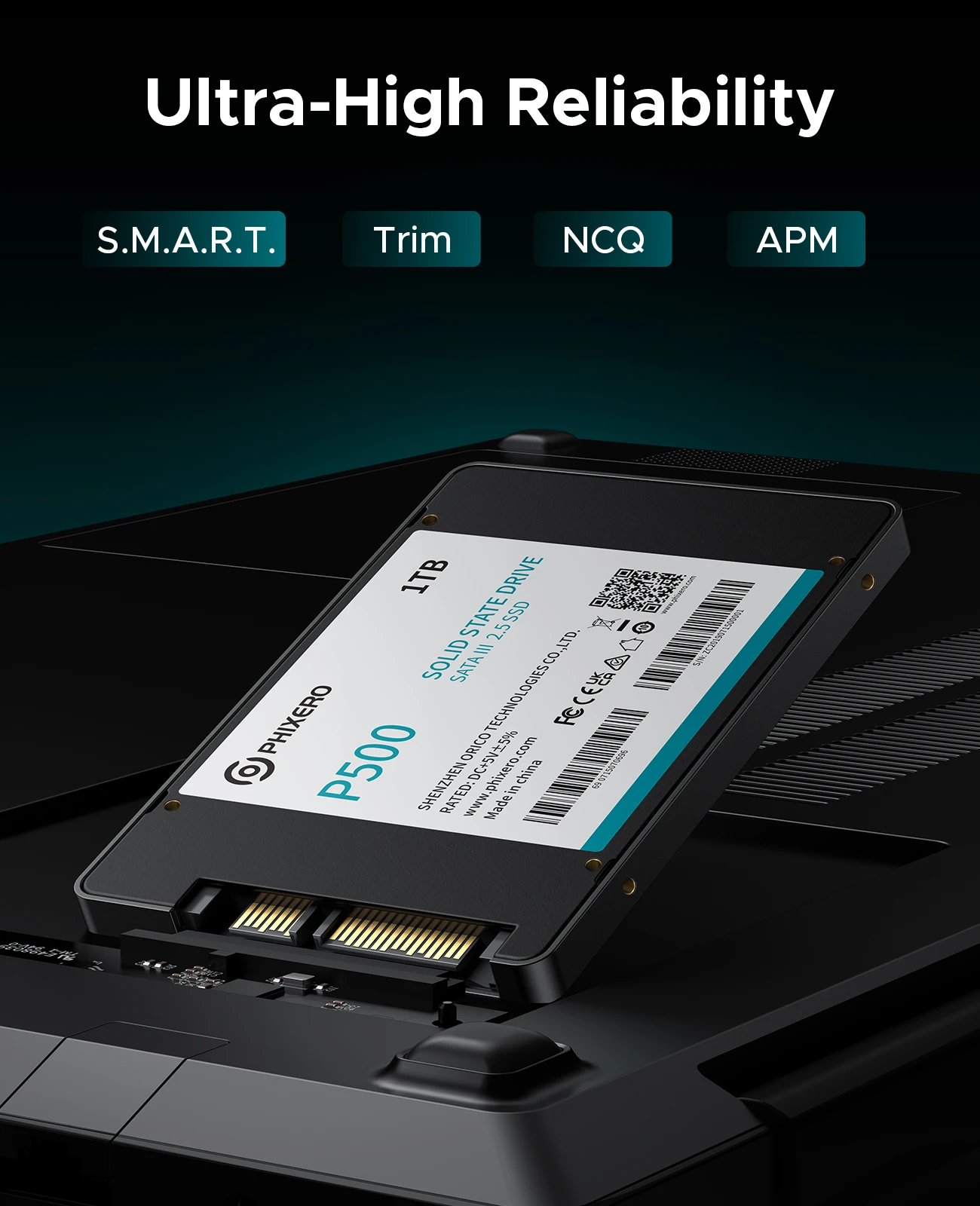 【新品・未開封】✨️高速✨️PHIXERO SATA3 SSD 2TB P500 Amazon.com: PHIXERO SSD 2TB 3D NAND TLC & SLC Cache SATA Ⅲ