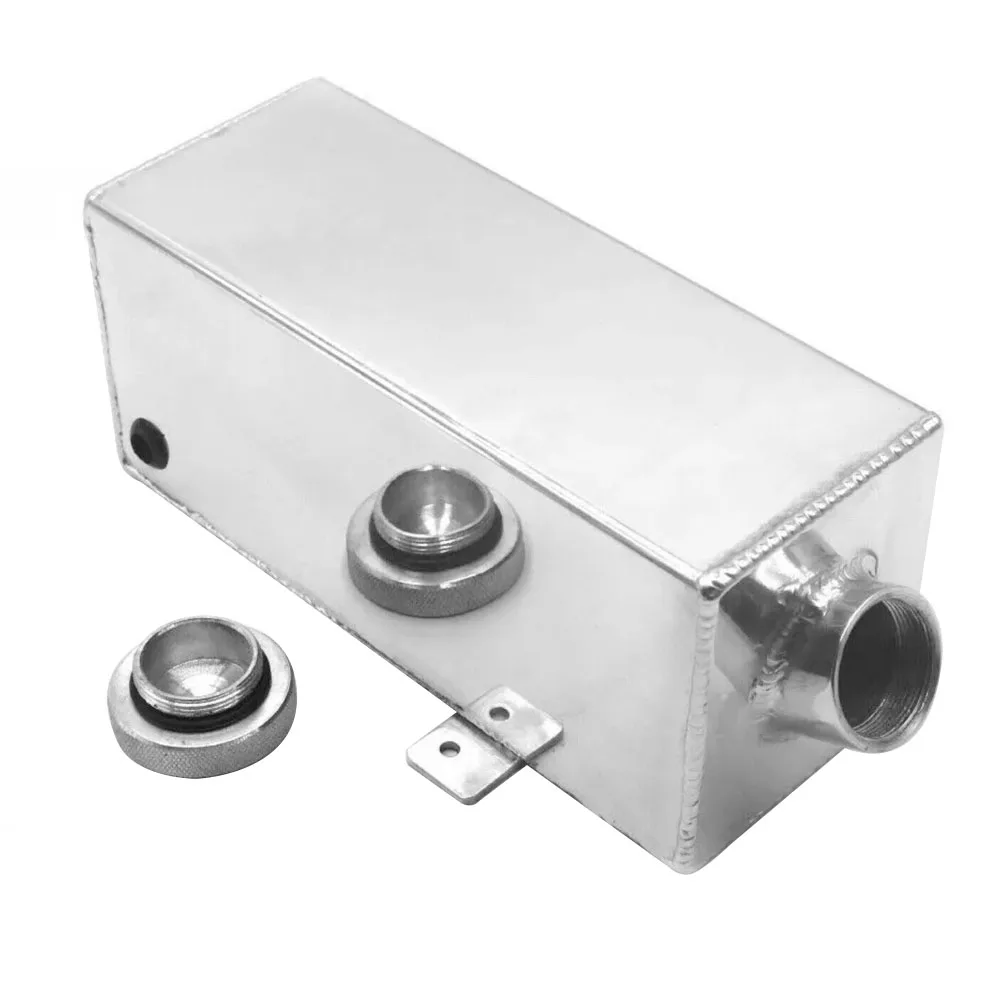 Universal 1.75L Polished Alloy Water Tank Washer Bottle Water Injection Practical And Durable