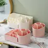 Rotating Pen Container Deluxe Puff Easy To Clean Reasonable Structure Home Supplies Large Capacity Cosmetic Box Large Capacity 2