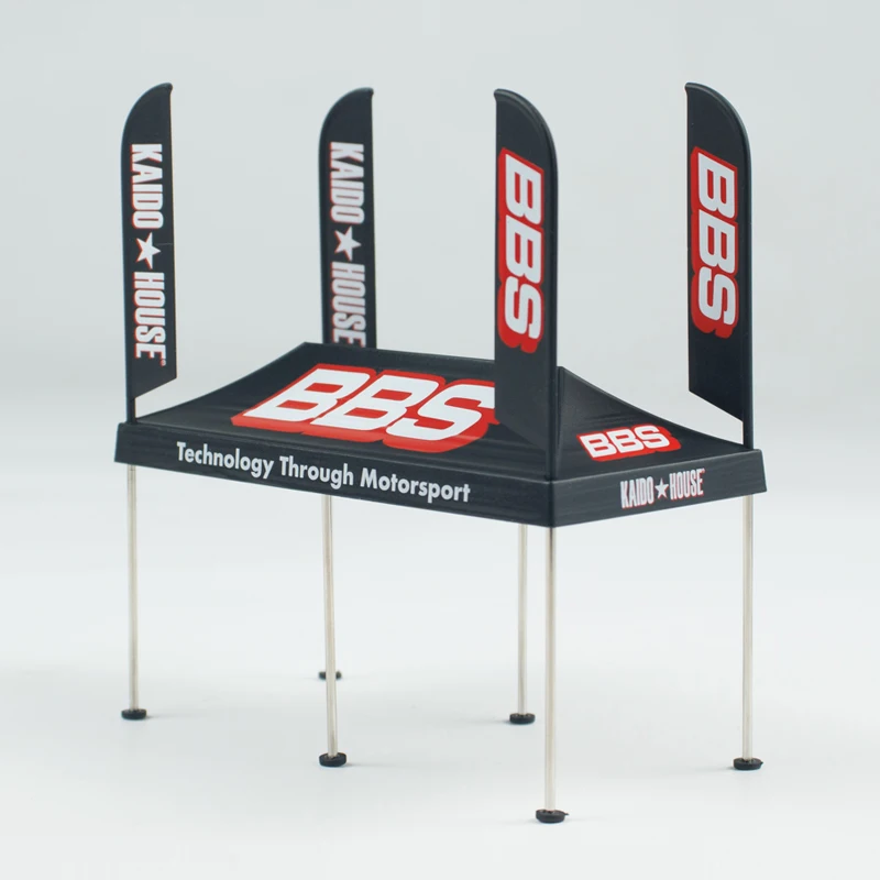 카이도 하우스 MINIGT 카이도 하우스 미니어처 장면 텐트 V1 합금 자동차 모델 장면 199와 함께 제공