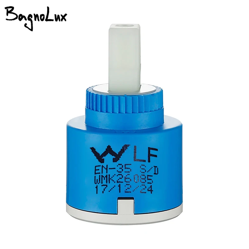 Faucet Cartridges 40/35/25mm Sedal Cartridge Mixer Low Torque Faucet Accessories Spindle Flat Base Free Rotation
