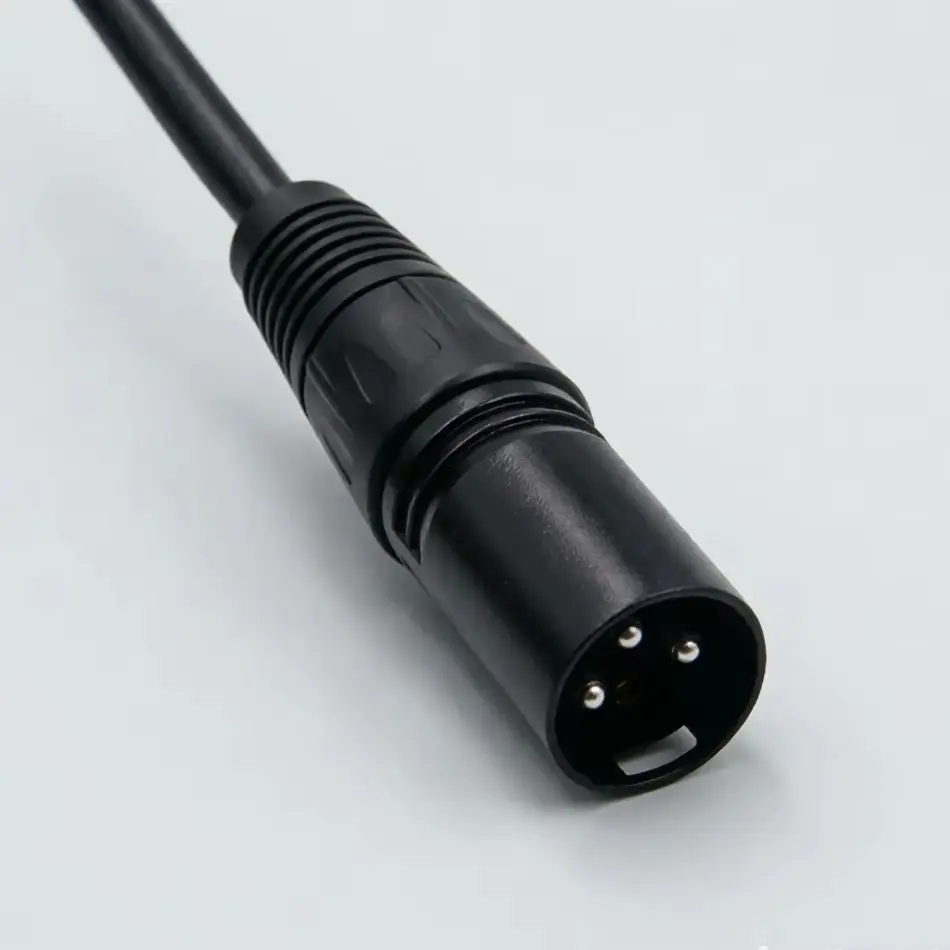 Premium Shielded XLR Audio Cable with Metal Connectors - Male to Female