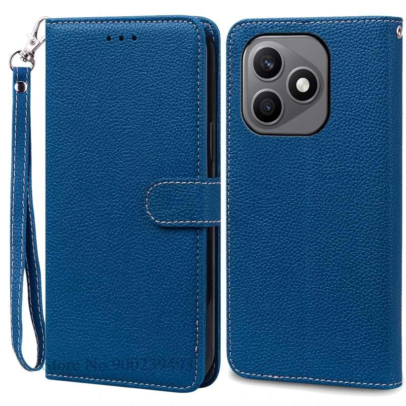 Luxury Wallet Leather Flip Phone Case with Stand and Soft Silicone Book Cover