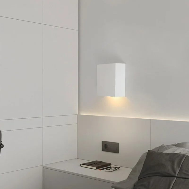 New Nordic Minimalist Designer Living Room Sofa Background Wall Light Strip Combination Wall Light Staircase Corridor
