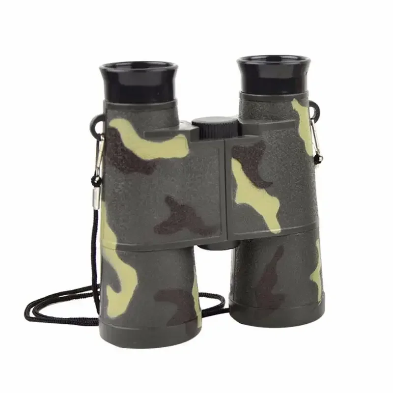 2PCS Binoculars Simulation Camouflage Telescope Children Kids Toys Mini Portable Folding 4