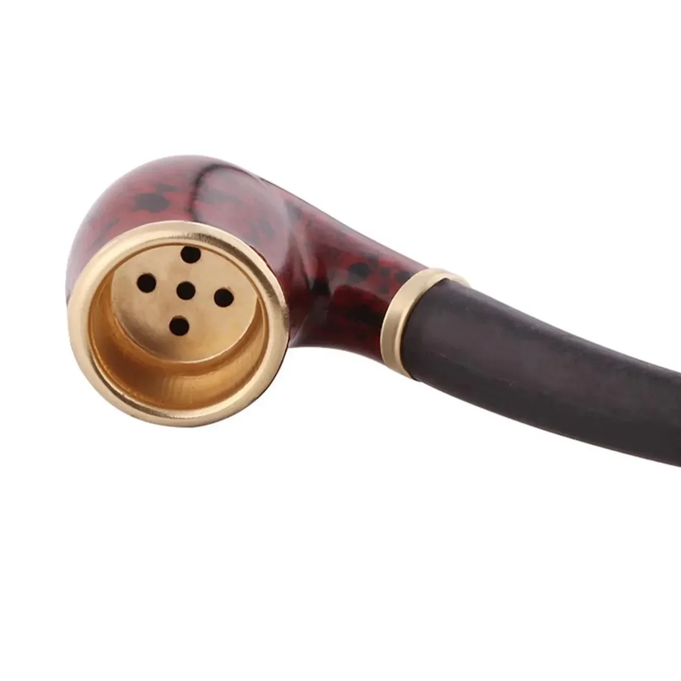 Mini Portable Boss Small Pipe Resin Bend Simple Novice Practice Pipe
