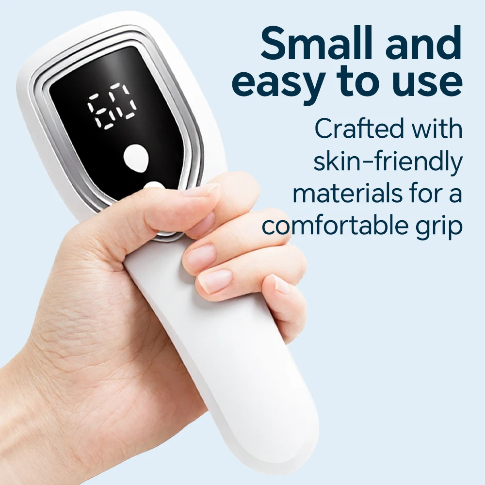 Handheld Nail Light for Gel Nails, Cordless Rechargeable LED Nail Lamp with Timer, Nail Dryer for Fast Curing & DIY Manicure Art