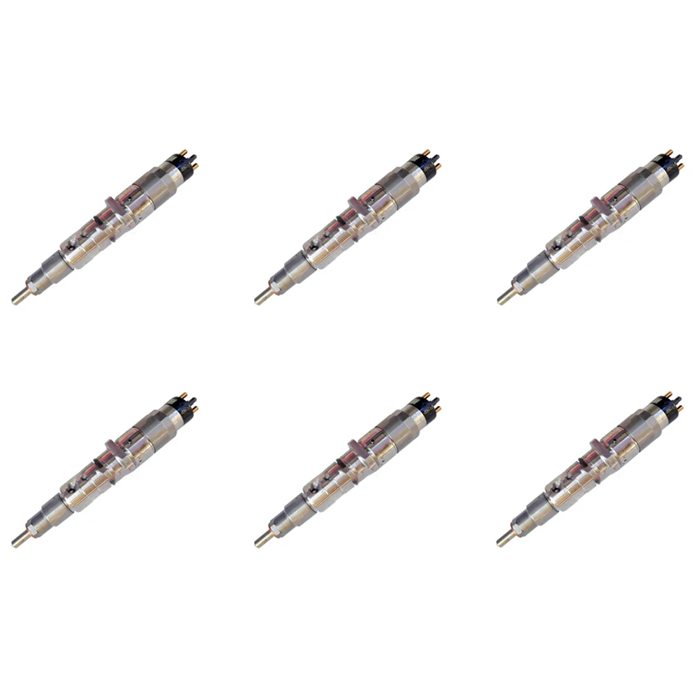 

6pcs 4945463 3965749 4993482 0445120133 Fuel Injector for Cummins ISC ISL 8.3C QSC