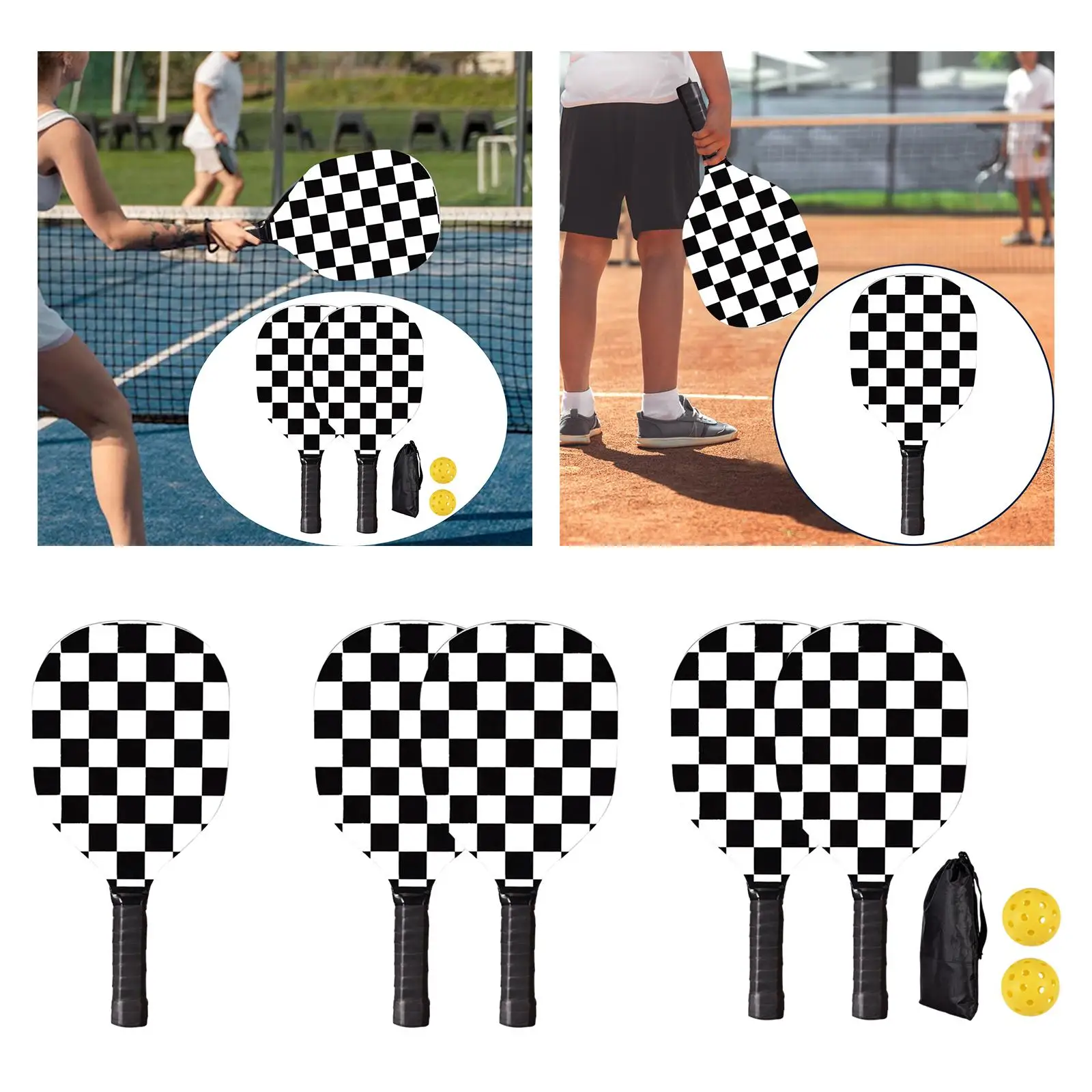 Pickleball Paddle Nonslip Grip for Tournament Indoor and Outdoor Exercise