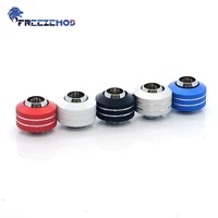 FREEZEMOD miękka rurka okucia 9.5*12.7 10*16 wąż PVC Torque Hexagon naprawiono 3/8 "połączenie rurowe MOD PC chłodnica wodna kompresja 2