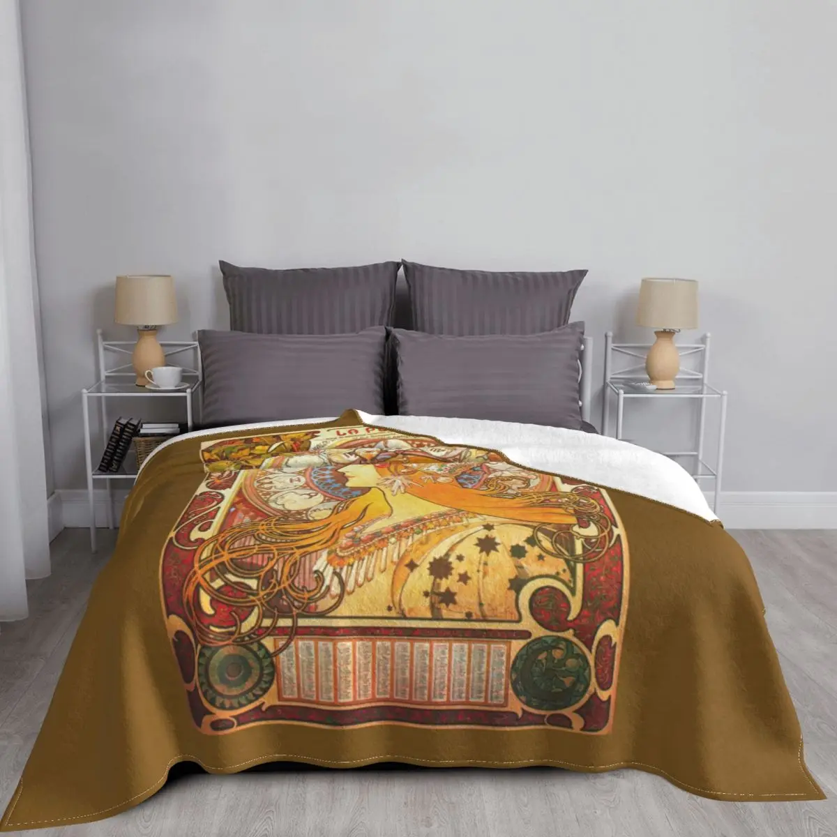 Alphonse Mucha-�ٱ�� �ø��� ����Ʈ ��� ���, ���� ħ�� �̺ҿ�