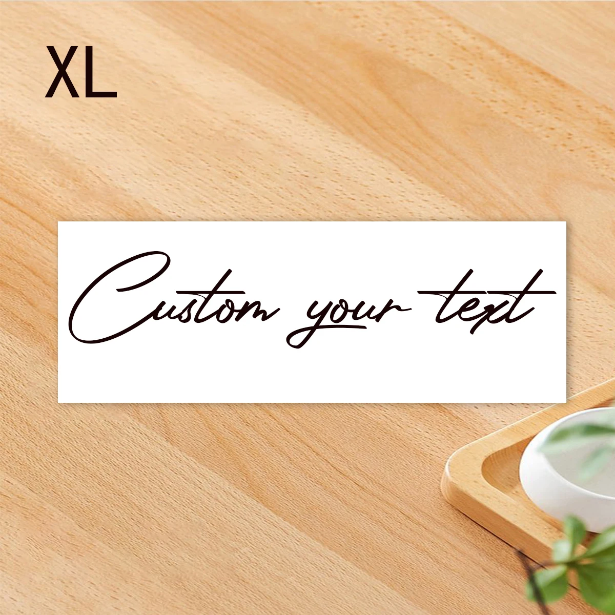 Personalized Custom Text Temporary Tattoos - Customizable Fake Tattoo Stickers