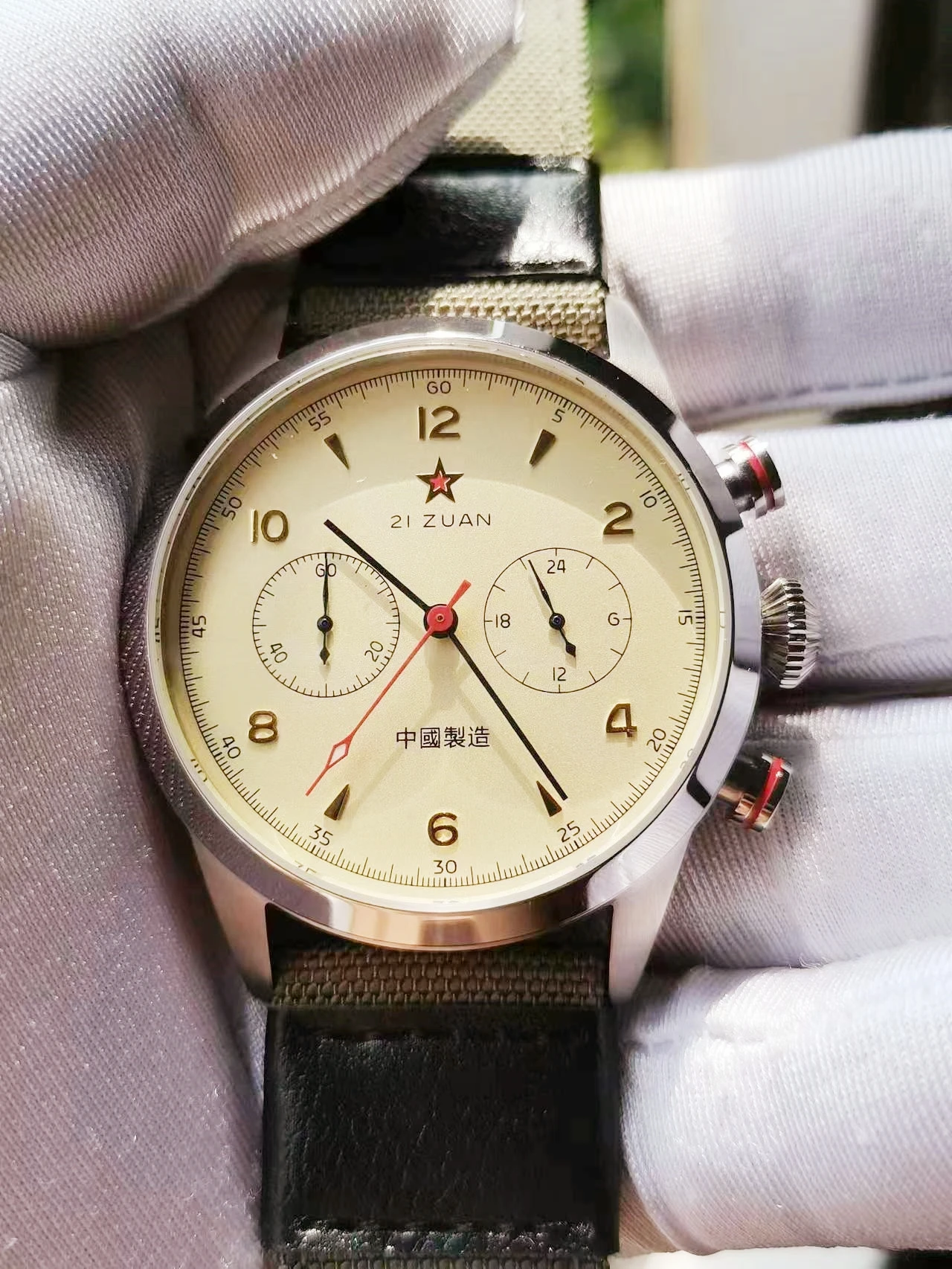 

Pilot 1963 Watch VK64 Quartz Movement Sapphire Mirror Steel Case Retro Aviation Brand Men Clock Military Tough Guy Warriorwatch