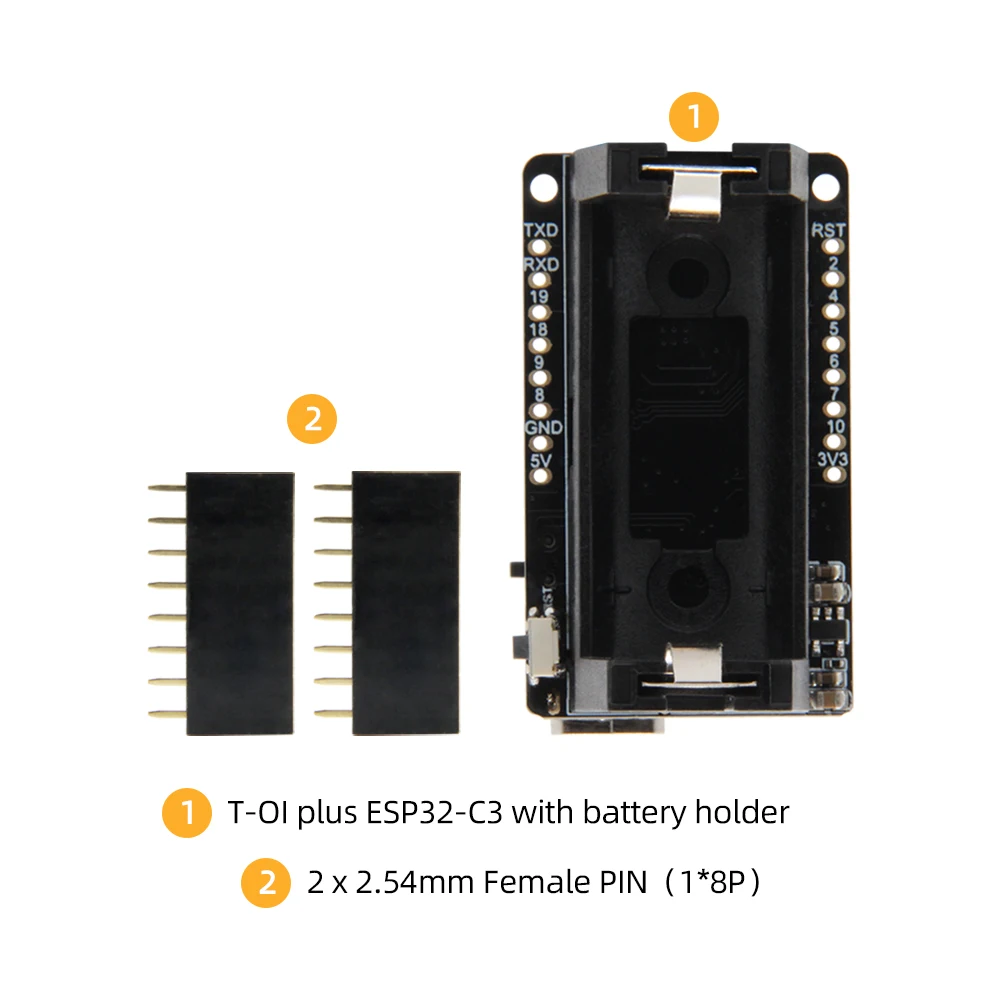 Board, Wi-Fi, Bluetooth, suporte da bateria 16340,