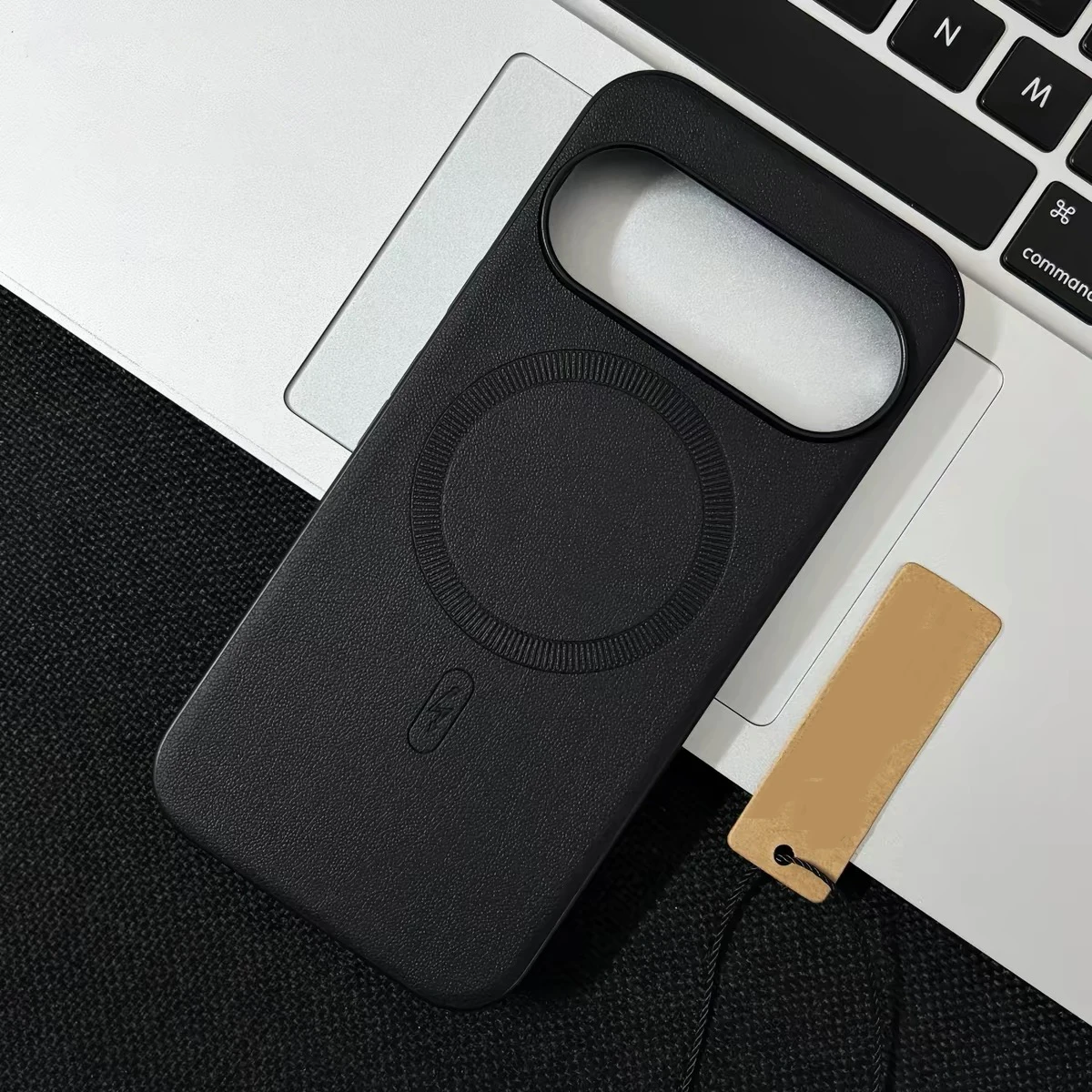 Magnetic Leather Shield Non-Slip Bumper Phone Case