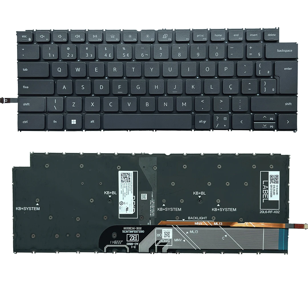 

BR Клавиатура для Dell Inspiron 5310 5320 5410 5415 5418 5420 5425 7420 5620 5625 7620 Latitude 3320 3420 Vostro 5310 5320 5410