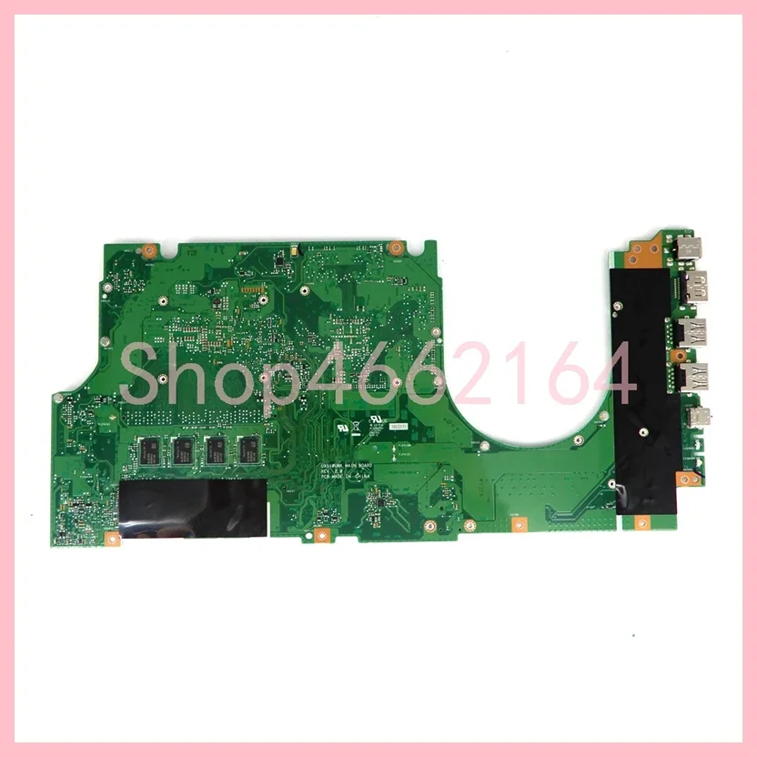 Carte Mère ASUS UX510UW - 8GB RAM - I7-7500U - GTX950M - Fonctionnelle