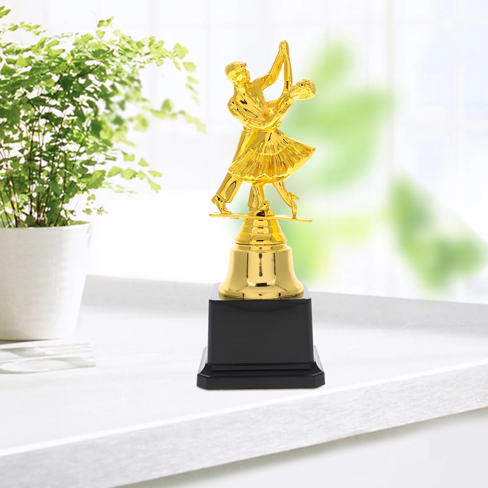Unique Design Dance Trophy Lightweight Plastic Award Cup Ballet Dancer Trophies Prizes Competitions Team Sports Souvenirs Gifts