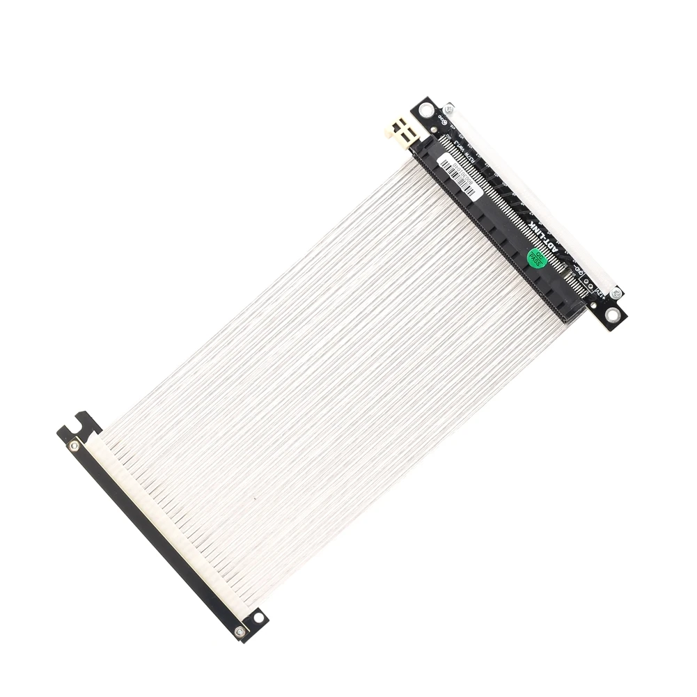 Dupla Reversa Pcie Riser Cabo 4.0 X16 Pci Express Extensor Flexível Alta Velocidade Gup Riser Cabo para Itx a4 Case - Imagem 5