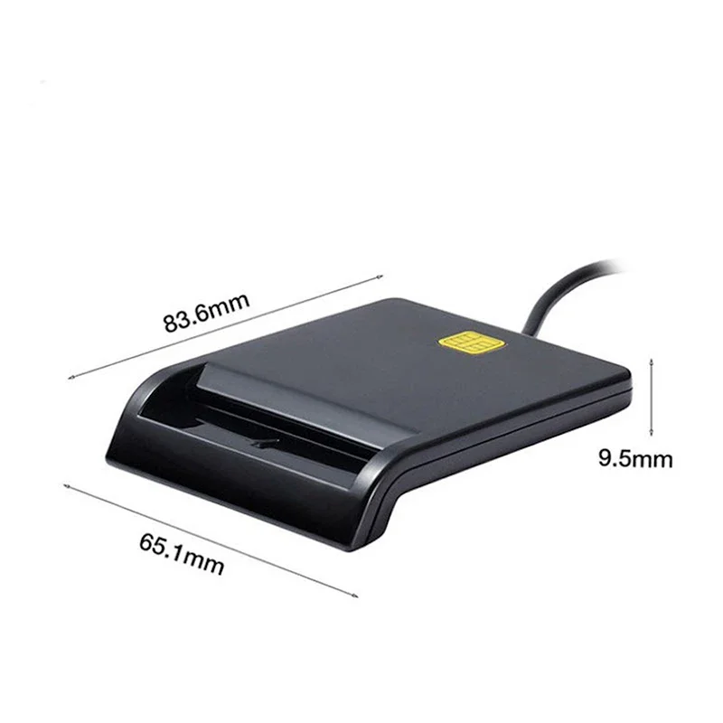 

USB 2.0 Smart Card Reader Memory For ID Bank EMV Electronic DNIE DNI Citizen SIM/CAC Card Cloner Connector PC Computer