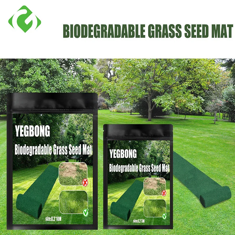 Eco Blanket Non Woven Grass Blanket Biodegradable Seed Mat Gardening Eco Grass Seed Carpet windproof soil Moisturizing