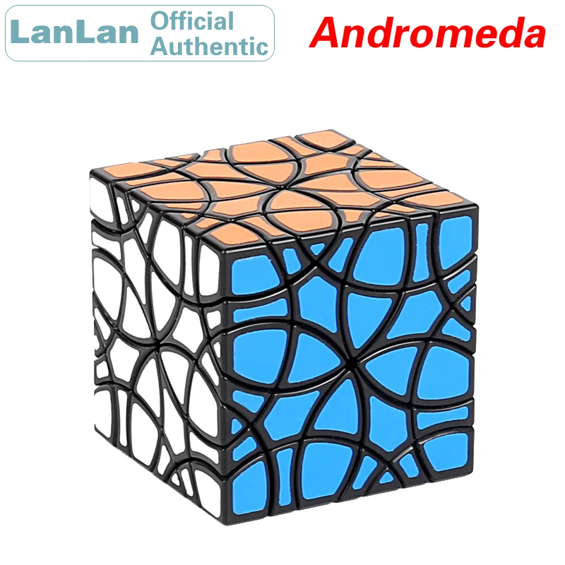 LanLan Andromeda Magic Cube Irregular Petal Professional Neo Speed Puzzle Antistress Educational Toys For Children