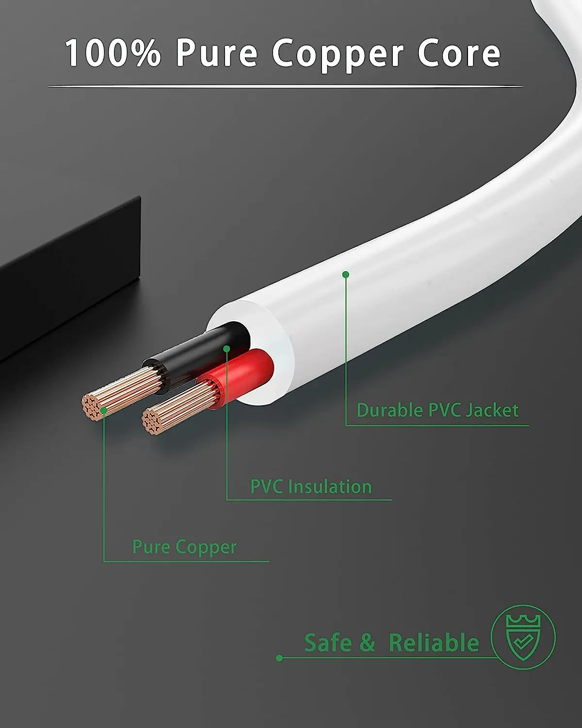 Fast Magnetic Charger Cord for Rose and Most Magnetic Massagers DC Charging Cable with 2-Magnet Connector