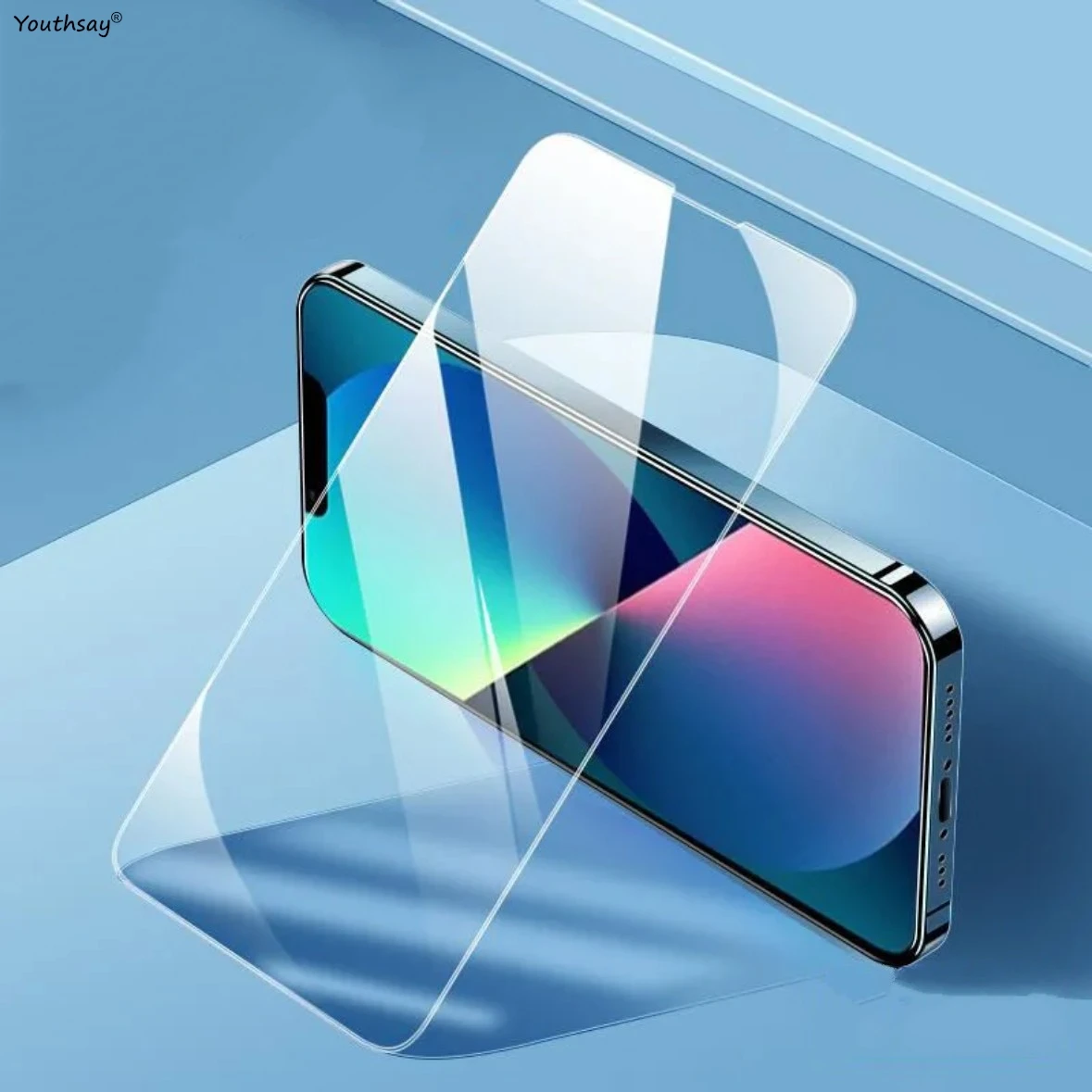 Premium Tempered Glass Screen Protector with HD Clarity and Camera Lens Film
