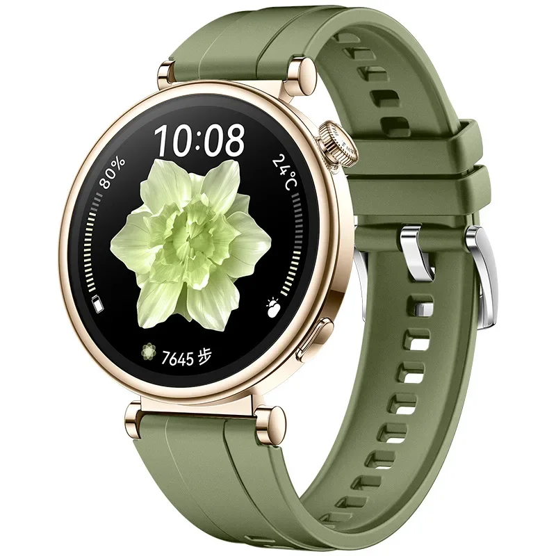 Silikonowy pasek do Huawei Watch GT4 41mm sportowy miękki pasek oddychająca opaska na rękę dla huawei watch gt 4 46mm mężczyźni kobiety 18mm 22mm